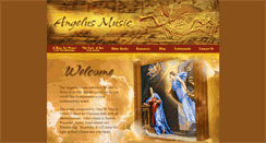 Desktop Screenshot of angelusmusic.com